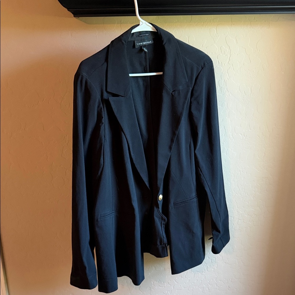 Lane Bryant Classic Black Blazer